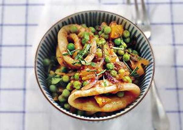 Calamar Il Rifugio préparé par Marco Cuman